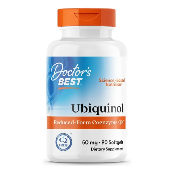 Ubiquinol Doctor's Best Con Kaneka Qh, Sin Ogm, Gluten, Etc.