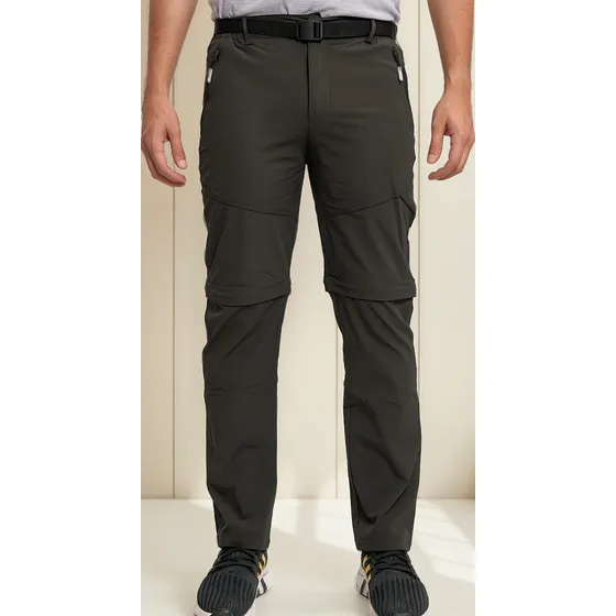 Pantalón De Hombre, Trekking Desmontables, Secado Rapido