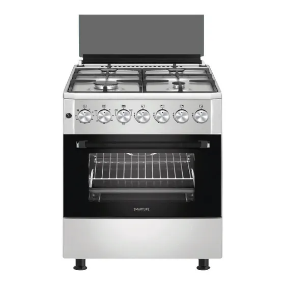 Cocina Combinada Smartlife 5757c Encendido Grill Dimm