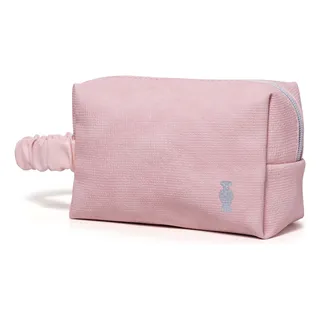 O Boticårio Nécessaire Rosa Com Alça Franzida O Boticårio Nécessaire Rosa Com Alça Franzida