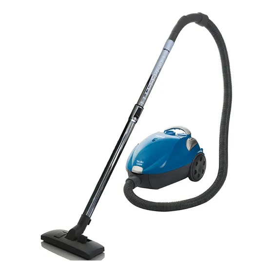 Aspiradora Cuori Sicilia 1600w Con Bolsa De Tela Lavable Color Azul