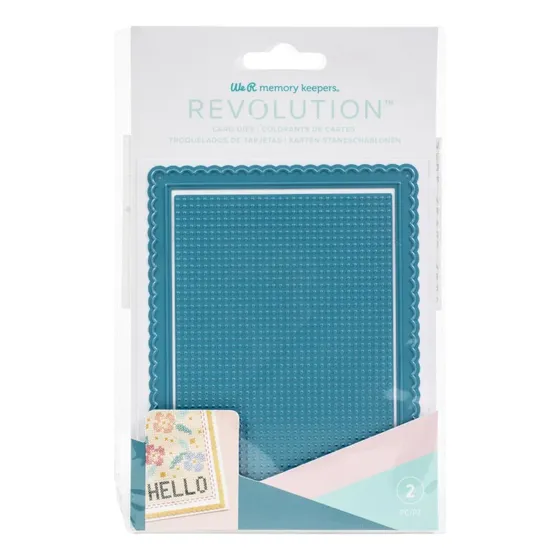 Troquel Cuadricula Punteada Revolution Wer