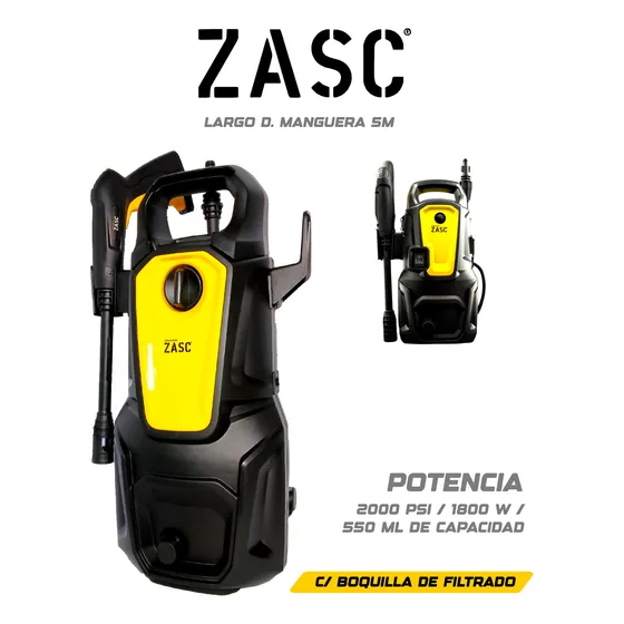 Hidrojet Hidrolavadora 2000 Psi /  Zasc Alta Presión