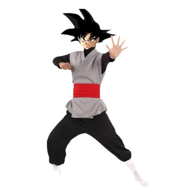Ropa Goku Negra De Dragon Ball Super Mars Cos Para Halloween
