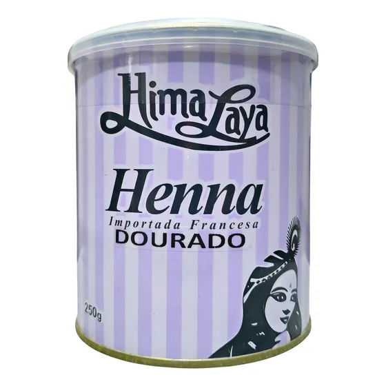 Henna Pó Himalaya Dourado 250g