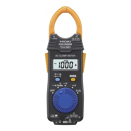 Amperímetro De Tenaza Hioki Cm3289