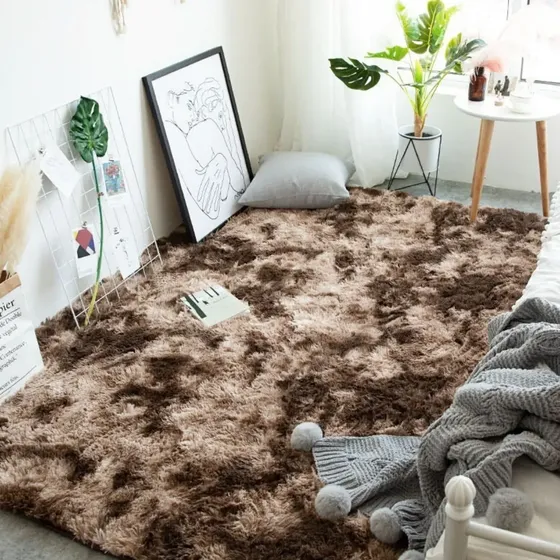 Tapete 2,00x1,50 Felpudo Sala E Quarto Diversas Cores Macio