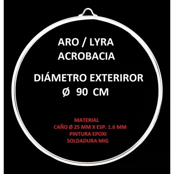Aro Lyra De Circo Acrobacia