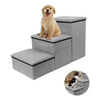 3niveles Escaleras Para Mascotas Plegable Con Almacenamiento 3niveles Escaleras Para Mascotas Plegable Con Almacenamiento