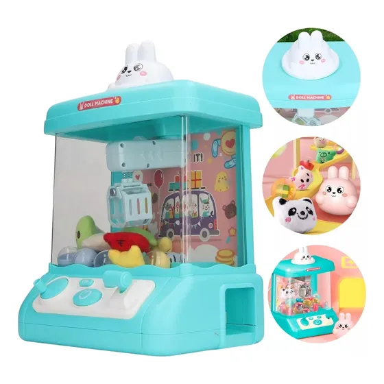 Maquina De Peluches Grúa Niños Suerte Y Diversión