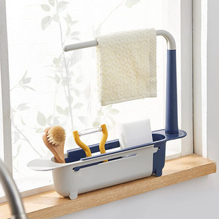 Soporte Para Fregadero Scopic 2 En 1, Negro, Fácil De Instal Soporte Para Fregadero Scopic 2 En 1, Negro, Fácil De Instal