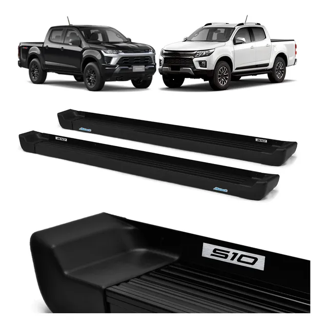 Estribo S10 Cabine Dupla 2020 2021 2022 Prime Preto