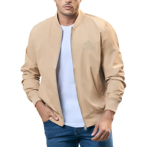 Chaqueta Mario Beige Para Hombre Croydon