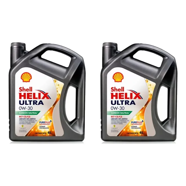 Aceite Shell Helix Ultra Ect C2/c3 0w30 Sintetico 4 L X2un