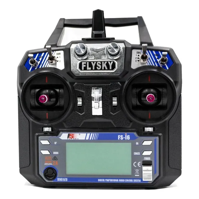 Radio Controlador De Transmisor Fs-i6, Con Receptor Fs-ia6
