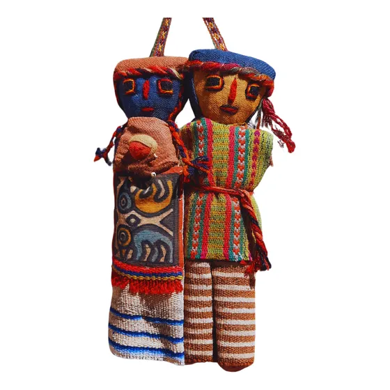 Princesas Incas Gemelas Adorno Mural Lleno De Historia