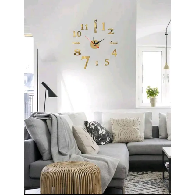 Reloj De Pared Sin Marco