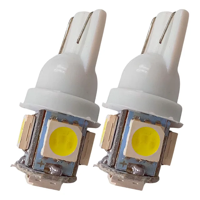 Par Lampada Farol Farolete Lanterna Meia Luz Pingo T10