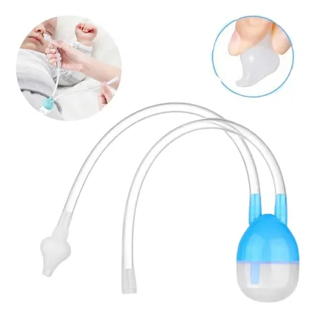 Aspirador Nasal Para Bebes Saca Mocos Con Deposito