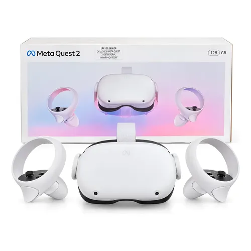 Oculus quest 899-00182-02 2 128gb máscara de realidade virtual