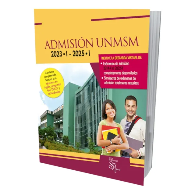 Examenes De Admision San Marcos 2023-i - 2025 I
