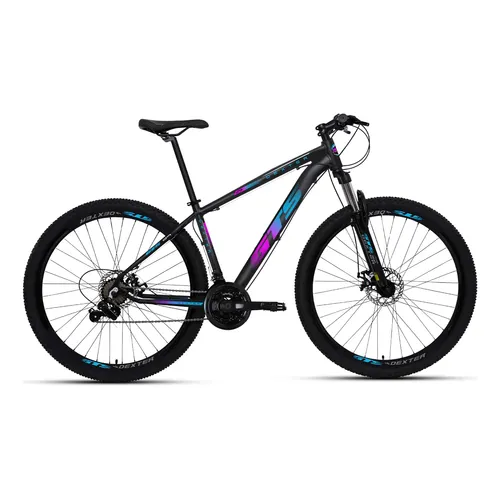 Bicicleta 29 Oggi Hacker Hds Essa 8v 2025 Grafite/rosa Cor Grafite