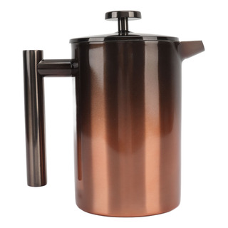 Prensa Francesa De Acero Inoxidable De 800 Ml, Color Degrada Prensa Francesa De Acero Inoxidable De 800 Ml, Color Degrada