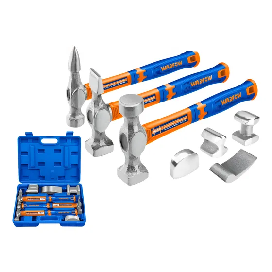 Juego 7pcs Martillos Chapista Whz1d07 - Pg