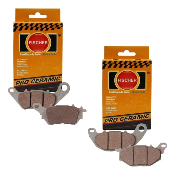 Pastilha Fischer Dian+tras Yamaha Mt03 Yzf R3 Fj2790 Fj2850