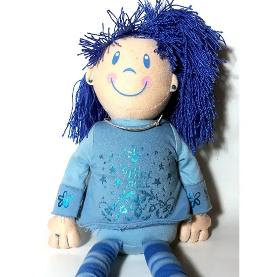 Muñeca De Trapo Marca Pelanas (usada) Tamaño 40 Cm