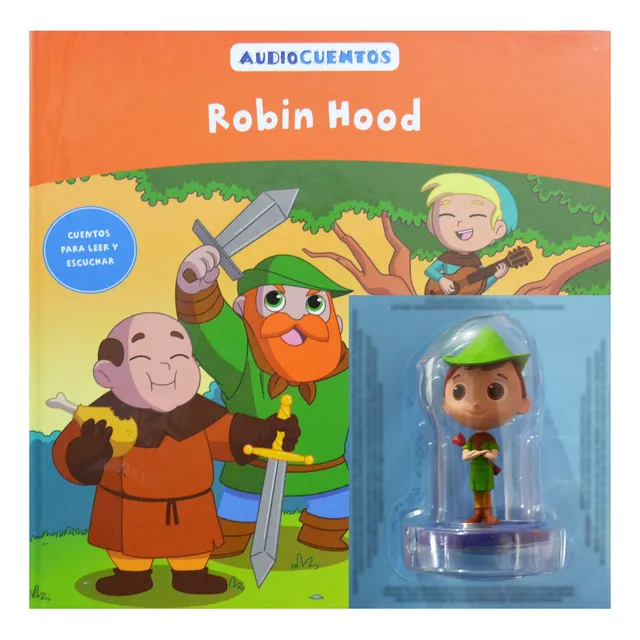 Libro Audiocuentos Salvat #25 - Robin Hood