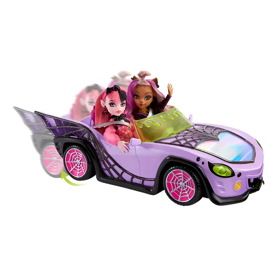 Monster High Set De Juego Vehículo Convertible