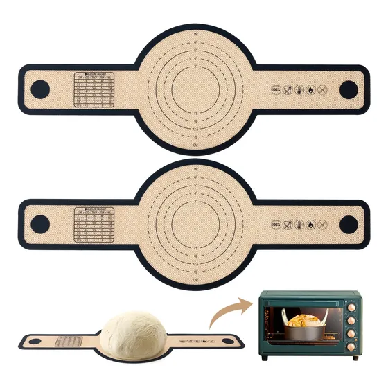 Eslinga Pan Silicona Para Horno Holand 2 Pieza Asa Larga