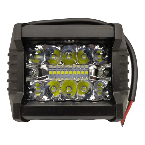 Faro Barra Led 4 Pulgadas 20 Led Luz Blanca Fija Y Strobo 