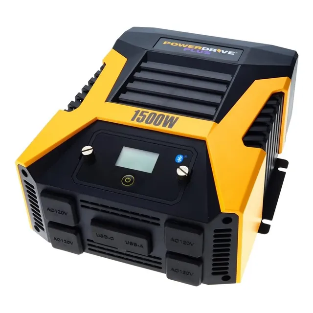 Inversor De Corriente De 1500 Vatios Powerdrive Pwd1500p