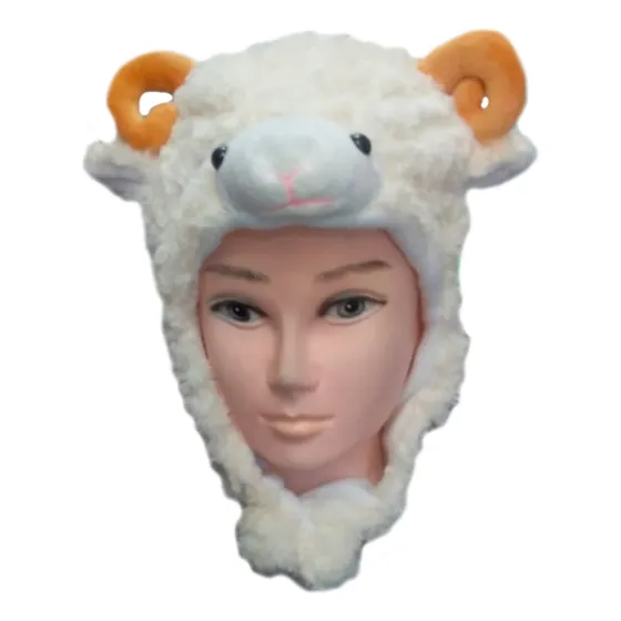 Gorro De Felpa Peludito Invernal Corderito