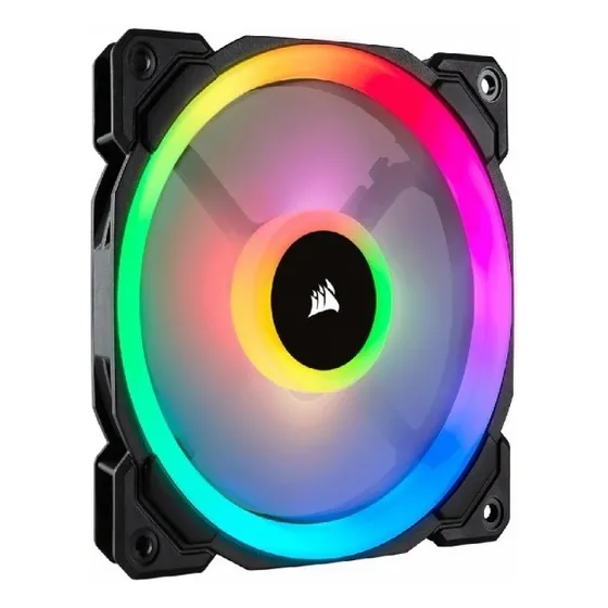 Ventilador LED Rgb/vc duplo Corsair Ll Series Ll120 Rgb 120 mm