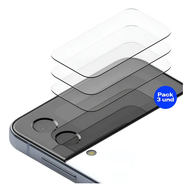Vidrio Display Galaxy Z Flip 4 (3 Und) Importado De Usa