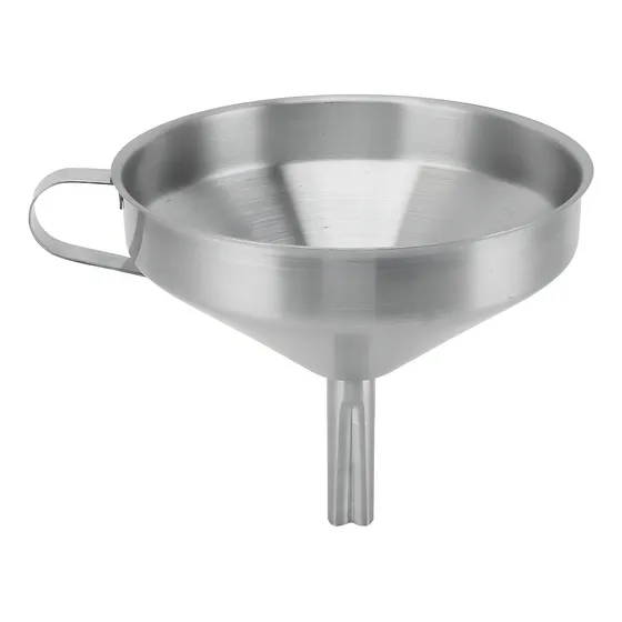Embudo Metálico De Acero Inoxidable Con Relleno De Cocina Gr