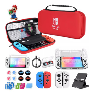 Aiyinsmart Kit De Estuche Y Accesorios Para Nintendo Switch 30 En 1,compatible Con Los Modelos Oled De Nintendo Switch Aiyinsmart Kit De Estuche Y Accesorios Para Nintendo Switch 30 En 1,compatible Con Los Modelos Oled De Nintendo Switch