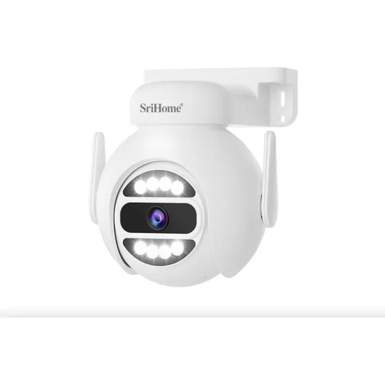 Cámara Domo Ip Wifi 5g Ultra Hd 4mp Con Audio 2 Vías Color