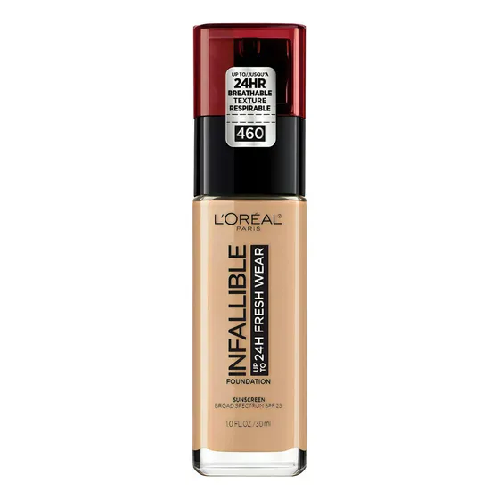 Base de maquillaje L'Oréal Paris Infallible 460 beige dorado - 30 ml