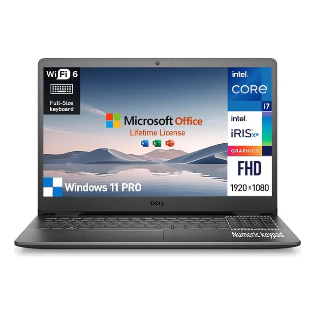 Laptop Dell Inspiron 15 3000 I7 32gb Ram 1tb Ssd Windows 11