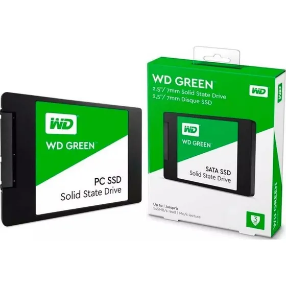 Disco sólido interno Western Digital WD Green WDS480G3G0A 480GB verde