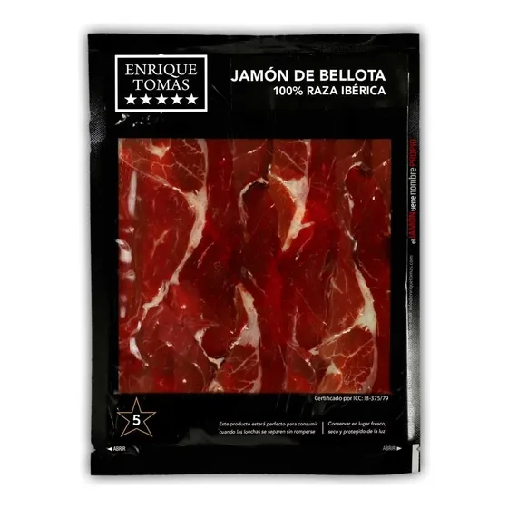 Jamón Ibérico De Bellota Enrique Tomás-sobre 80 Gr