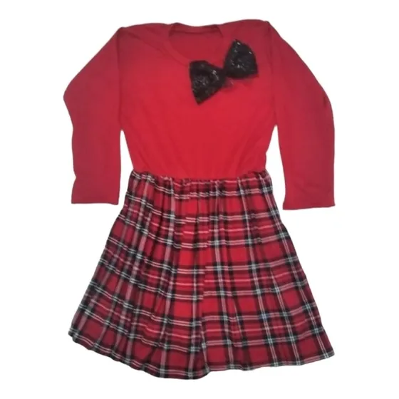 Vestidos Niña Motivo Escosés 