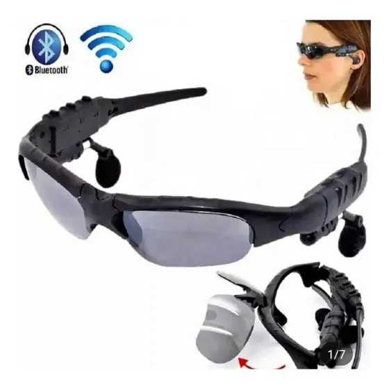 Lentes Sol Con Audífonos Bluetooth Auriculares Inalámbrico