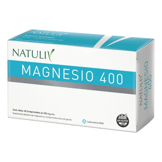 Ena Natuliv Magnesio 400 X30 Comprimidos