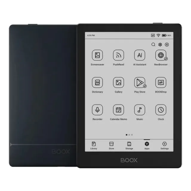 Boox Go 6 - E-reader 32gb Cor Preto