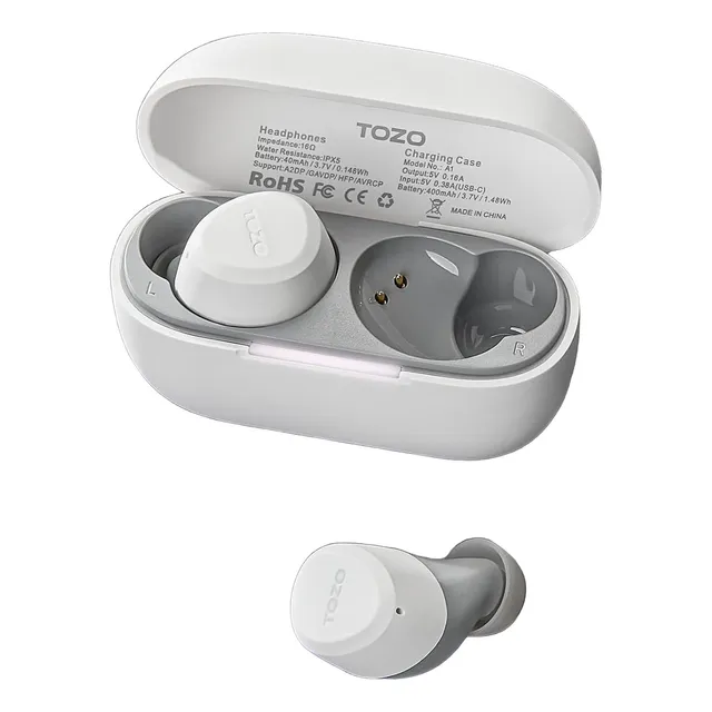 Auriculares Inalámbricos Tozo A1, Bluetooth 5.3, Waterproof